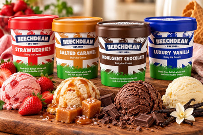 Tubs of Ice Cream