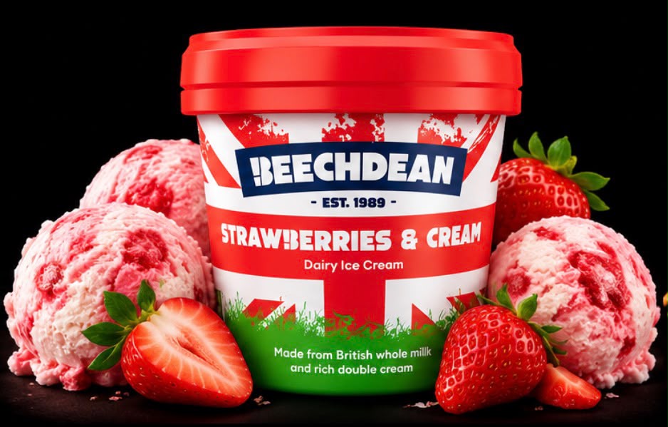 Tubs of Ice Cream