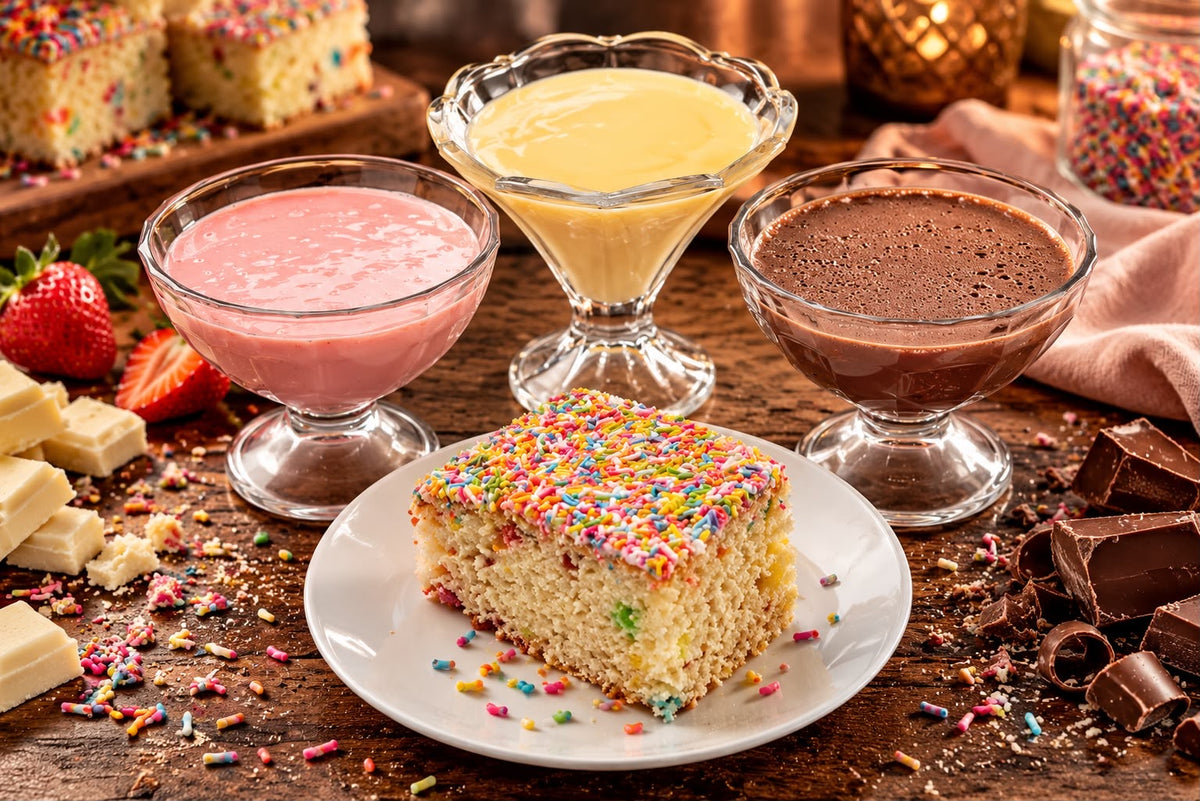 Rainbow Sprinkle Cake