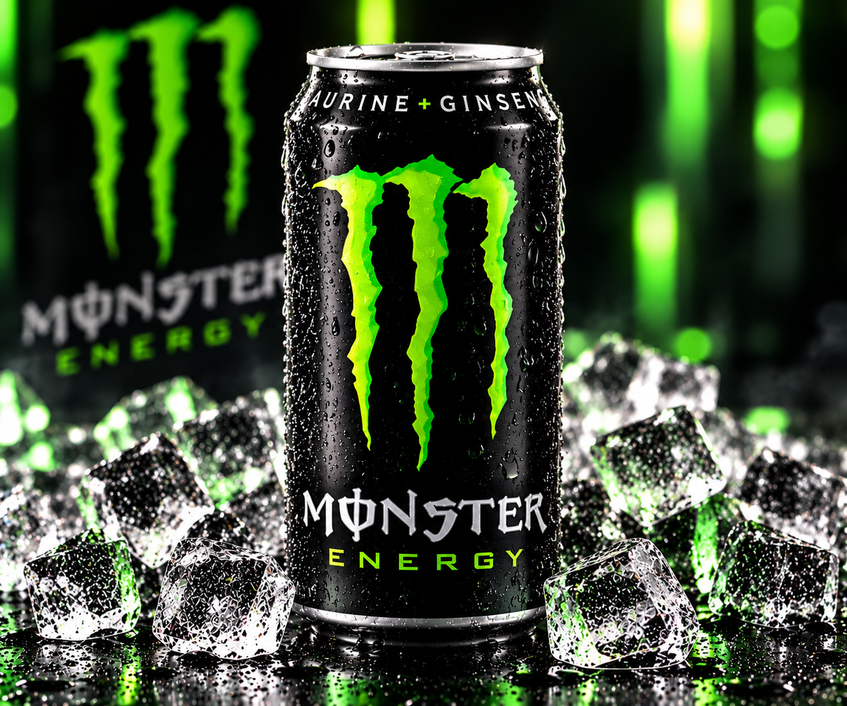 Cans of drink & water